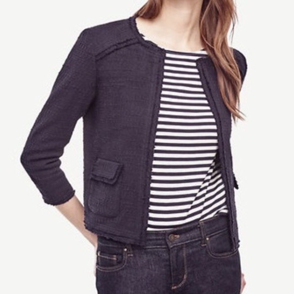 Ann Taylor Tweed Jacket